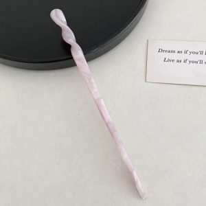 Dewy Pink Vintage Hairpin - Chinese Style Hair Stick