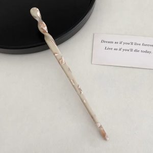 Gold Ink Vintage Hairpin - Chinese Style Hair Stick