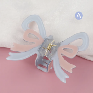 Blue Butterfly Shape  Hair accessories Clip