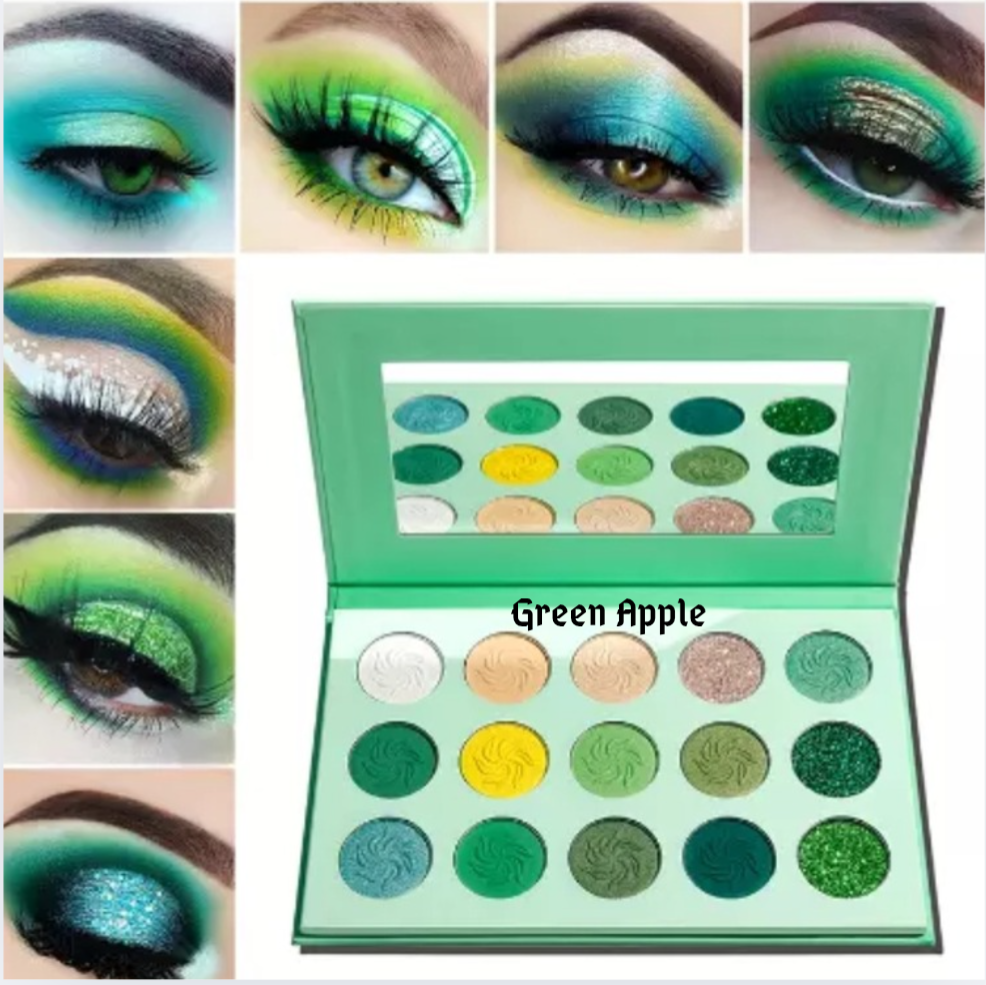 Diva Eyeshadow(Green Apple) - Image 2