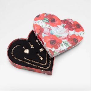 Bemy heart Necklace Set