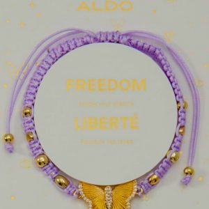 Purple freedom bracelet