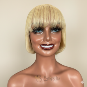 Mona Blonde Wig (8")