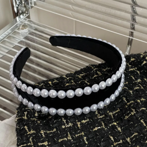 Pearl Sided Hair Band