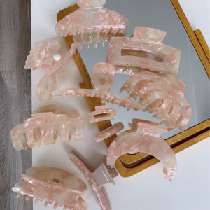 Mini Hair accessories Clip (pink)